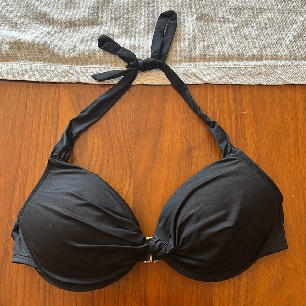 Black swim top